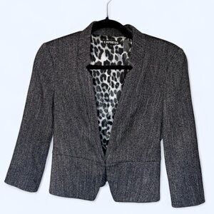 Express Women's Dark Gray Blazer